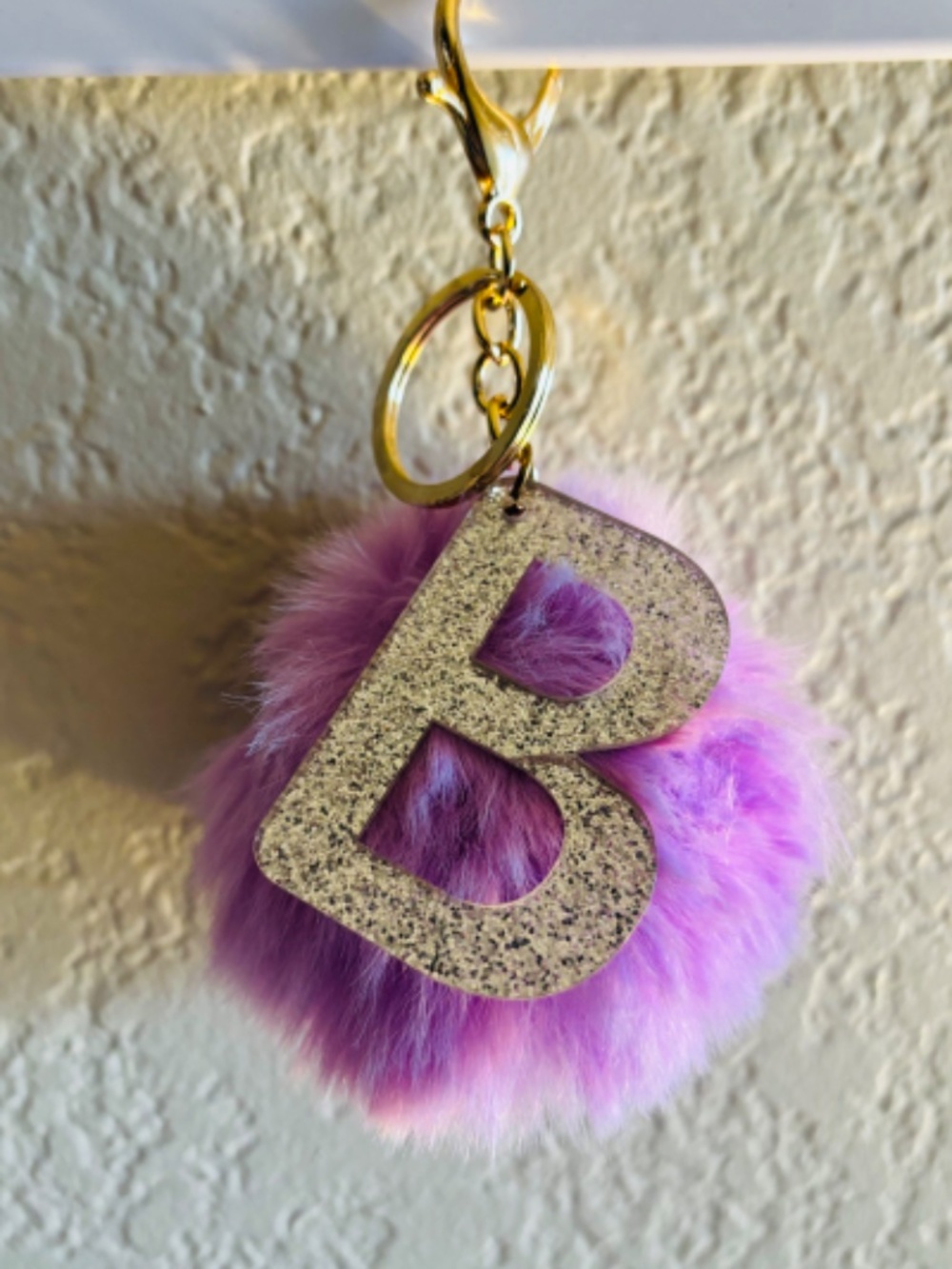 Three Pom-Pom Charmed Keychains - Picture 3 of 3